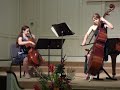 Dragonetti - Duet for Cello and Bass (2nd and 3rd mvmt)