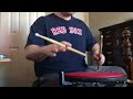 Grimes- Oblivion drum stick fun   Slow mo to for ya