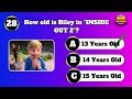 Find the ODD One Out | INSIDE OUT 2 Edition 🔥🎬 INSIDE OUT 2 Movie Quiz | QuizChampionZone