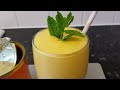 Mango Lassi Recipe With Mango Pulp In 3 Minutes//Mango Smoothie (SUMMER DRINK)
