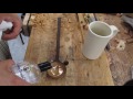Carving A Spoon From 100 Year Old Pine