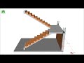 How to build Stairs Reinforcement Design | Staircase Design | Green House Construction