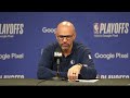 Jason Kidd says Maxi Kleber stayed in 4th quarter of Game 4 for spacing & taking away Clippers 3s