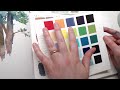 GOUACHE limited palette (5 colors) ✶ Advice and tips