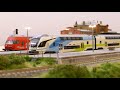 Austrian modeltrains on a german modelrailway, including the worldfamous RAILJET!