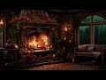 Cozy Rain Sounds and Crackling Fireplace for Nighttime Relaxation