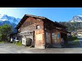Gimmelwald Switzerland 🇨🇭 Swiss Village Tour - Most Beautiful Villages in Switzerland 4k video walk