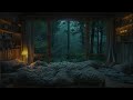 Rain & Thunder Sounds - Fall Asleep Quickly in 3 Minutes, Deep Sleep with Rain Sounds in The Forest