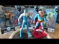 Mcfarlane DC Multiverse Electric Blue Superman JLA Plastic Man BAF Review