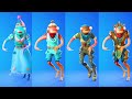 All Fortnite Icon Series Dances & Emotes! (Build Up - Bella Poarch TikTok, Socks, Wake Up, My World)