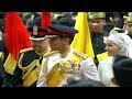 حفل زفاف بروناي الملكي: الأمير متين وأنيشا روزناه يدخلان القفص الذهبي (شاهد حفل الزفاف كاملاً)