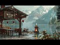 Smooth Jazz Music For Relaxing In Outdoor Nature Coffee Ambience ☕ Happy Jazz Music For Working
