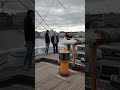Visiting USCGC Eagle sailboat in Helsinki in Finland