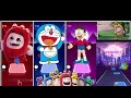 oddbods vs Doraemon vs Nobita vs oddbods l YouTube per oddbods l tiles hop  oddbodsl  Nobita video