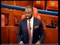 WATCH this Sen Kajwang terrific speech that has excited Gen Z & elicited emotions across the Nation