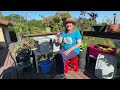 How To Build a RAISED BED Garden, Grow Tons of Vegetables Pot Plants in EASY Tote METHOD Small Space