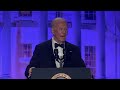 Biden's 2024 White House correspondents’ dinner speech