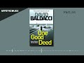 [Audiobook] One Good Deed (An Archer Novel, Book 1) | David Baldacci | Part 01 #thriller #suspense