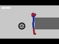 Cristiano Ronaldo vs Spider Stickman | Stickman Dismounting funny moments | Best Falls