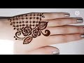 6 Easy and Stylish Mehndi Designs