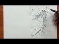 How to draw Naruto and Kurama step-by-step | Anime drawing | drawing tutorial