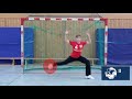 Save lower Balls - Goalkeeper Technique Training | Handball inspires