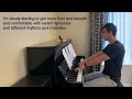 Piano Progress - 3 Year Adult Beginner