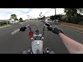 Harley Davidson Sportster ride / gas stop - GOPRO 1080p