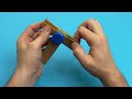 How to make crossbow from cardboard