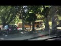 School Buses heading to MIHS 8/29/24