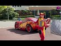 😍 Lightning McQueen Appears at Disneyland Paris!! 🚗😍🚗 Cars Pixar