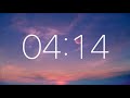 20 Minute Timer - Relaxing Sunset Music