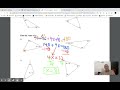 Solving equations from Triangle Angles