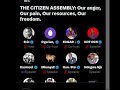 LIVE ON X SPACE!! THE CITIZEN ASSEMBLY: Our anger, Our pain, Our resources, Our freedom.