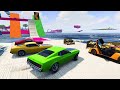 SHINCHAN AND FRANKLIN TRIED THE IMPOSSIBLE S SHAPED ROAD PARKOUR CHALLENGE GTA 5