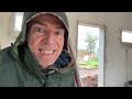 Scheune FERTIG 👍 Bagger legt mein Grundstück FREI 🌈 Wetter Ultra KRASS ❄️ Land in Portugal Vlog #7