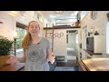 EXTRA LARGE Tiny House with Main Floor Bedroom & Smart Functional Design
