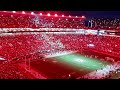 Bryant-Denny Stadium Light Wave at the 2022 Iron Bowl - Alabama Crimson Tide vs Auburn Tigers