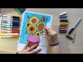 How to paint Vincent Van Gogh´s SUNFLOWERS- Art lesson for kids