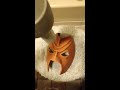 Drying a mask after molding