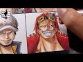 Drawing 40 Years old One Piece Characters | Episode 1000th Specials