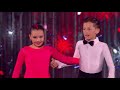 Dinky dancing duo Lexie and Christopher DAZZLE in the Semi-Finals! | Semi-Finals | BGT 2018