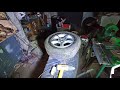 Ремонт колеса в гаражных условиях