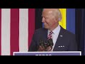 joe biden gives up the funk at epcot