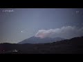 桜島上空に大火球　Fireball appeared over Sakurajima volcano on March 06, 2020.