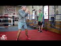 Head Movements and Pivots Shadowboxing Drill