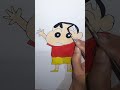 How to draw Shinchan drawing easy and fast 👍|| Shinchan drawing fast and easy step 😊 #viral video