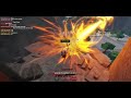 using incinerate on top of a mountain in a public server in tsb