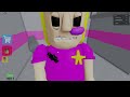 little girl who plays after rob the bank game she was arrested in ROBLOX!!