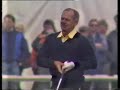 Seve Ballesteros v Greg Norman. Semi Final. Alfred Dunhill Cup.1988.St Andrews.